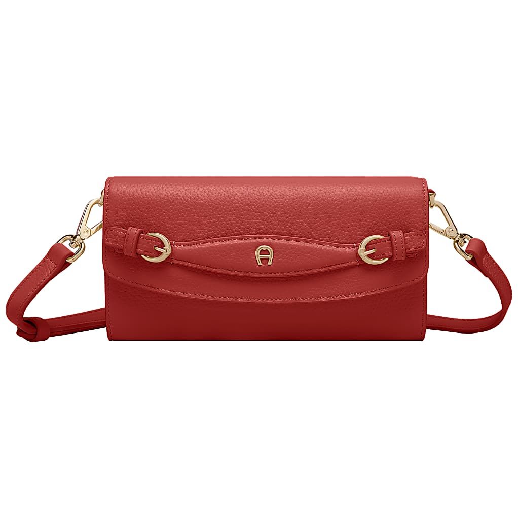 AIGNER CAVALLO WALLET ON CHAIN - ROT AIGNER CAVALLO WALLET ON CHAIN - ROT